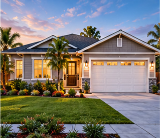 One-story home