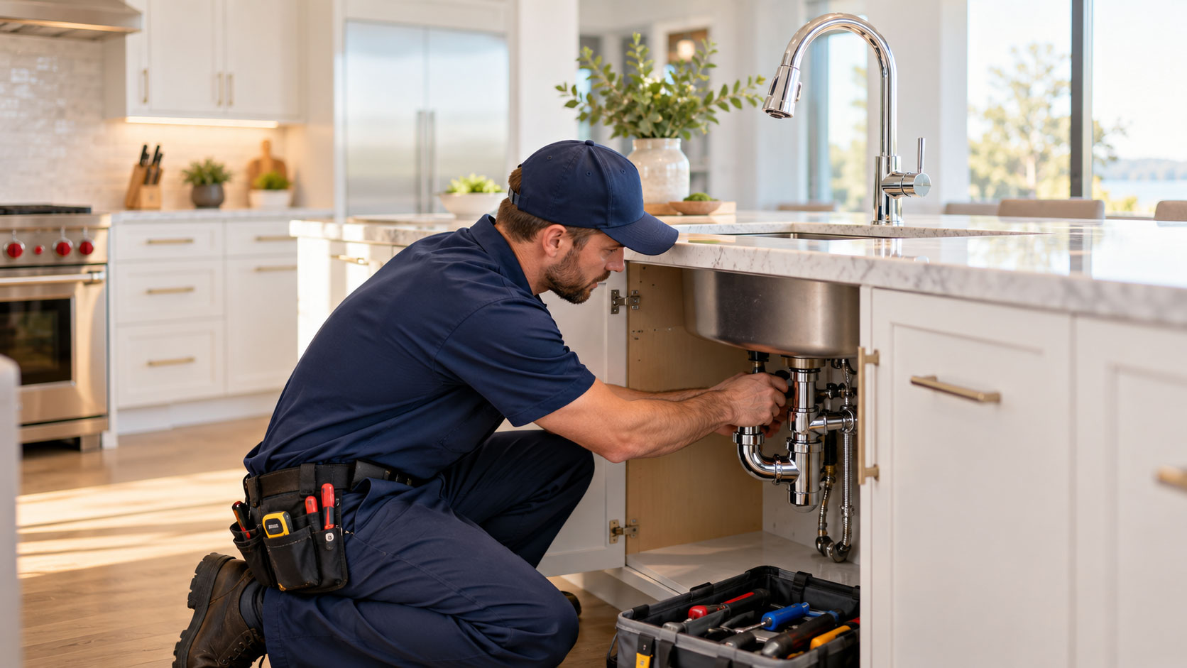 Kitchen Plumbing & Sink Repair at Liberty Flow Plumbing